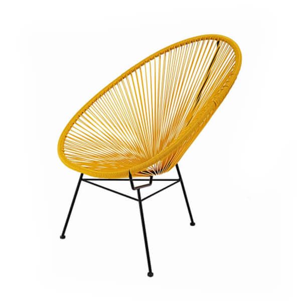 Round Garden Armchair