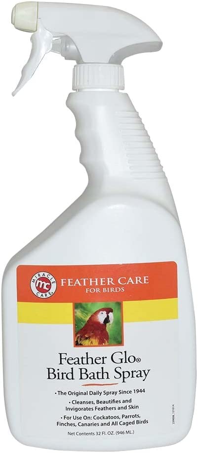 Miracle Care Feather Miracle Care Feather Glo Bird Bath Spray, 32-Ounce